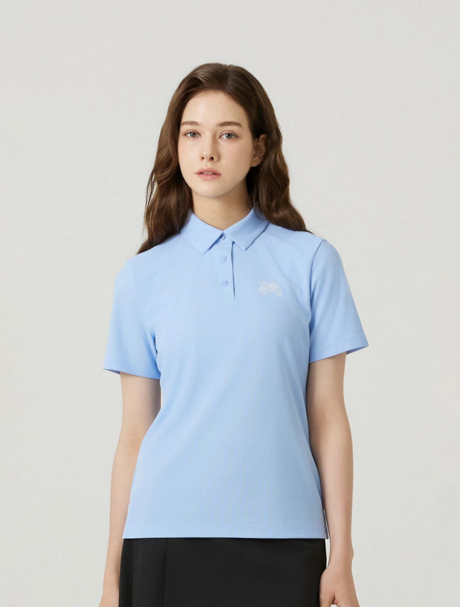 M Basic Fit Half Sleeve T-shirts_S/BLUE (QW0FTTY21542)