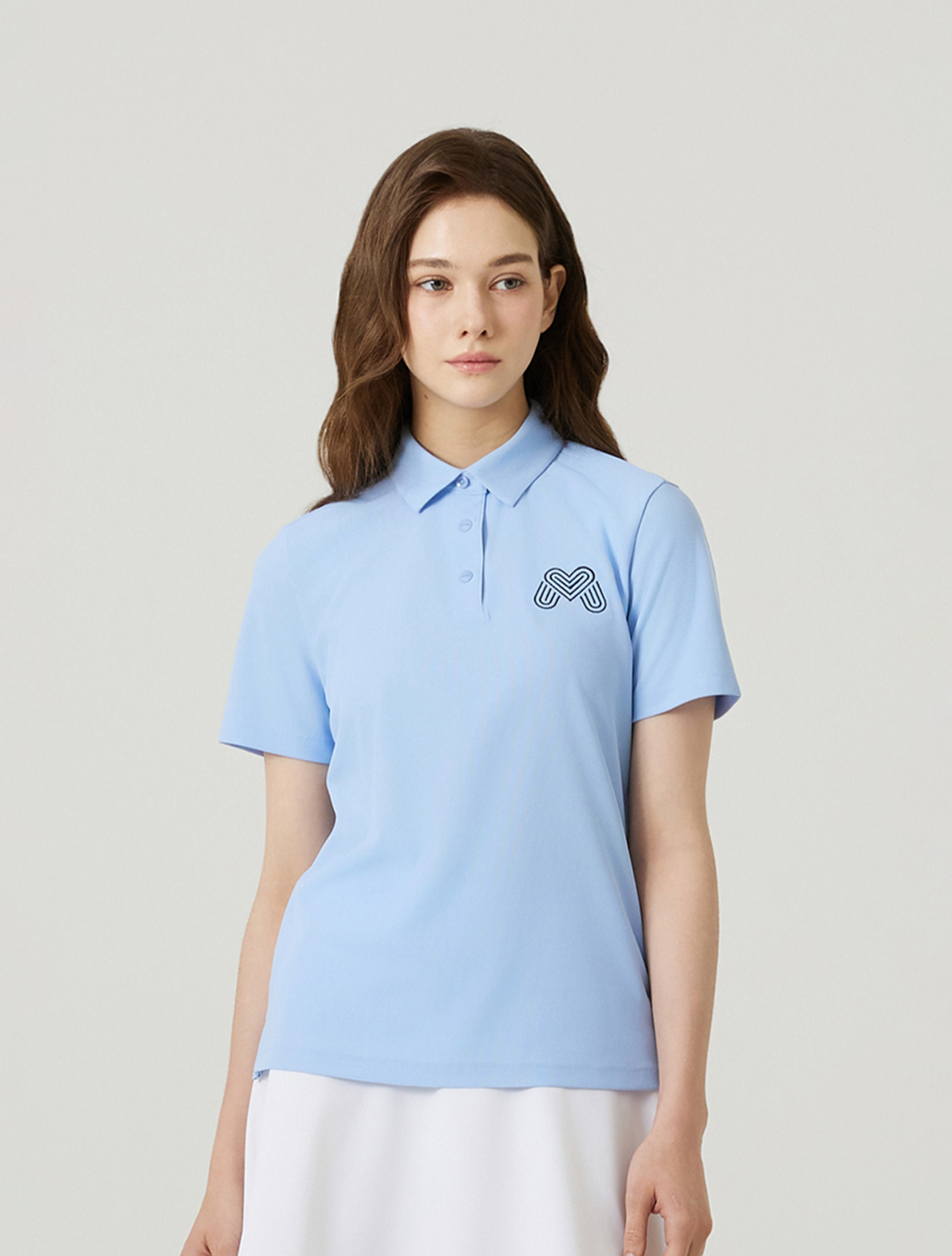 Big M Basic Fit Half Sleeve T-shirts_S/BLUE (QW0FTTY21642)