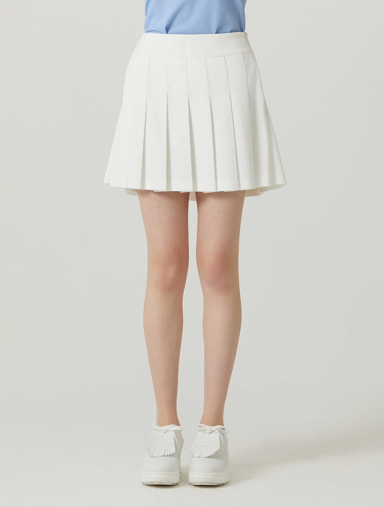 Back Logo Pleats Culotte_OFF-WHITE (QW0FBCU20430)