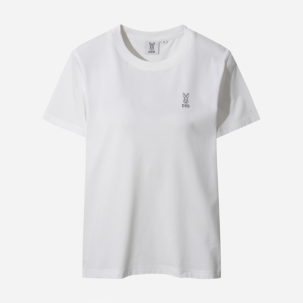 에이드 베이직 반팔 티셔츠 여자(OFF WHITE 2)