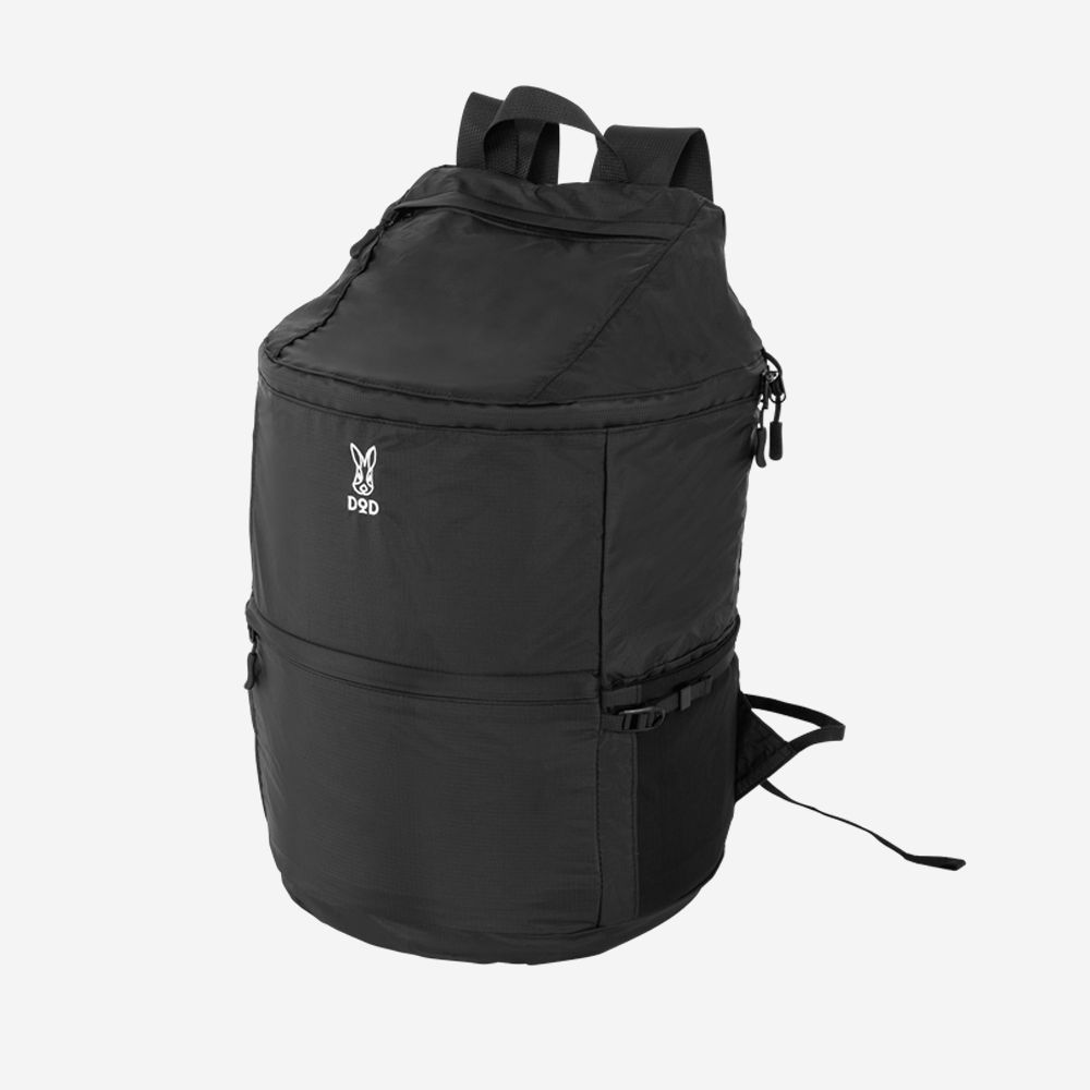 가마보코 패커블 백팩(22L)(BLACK)