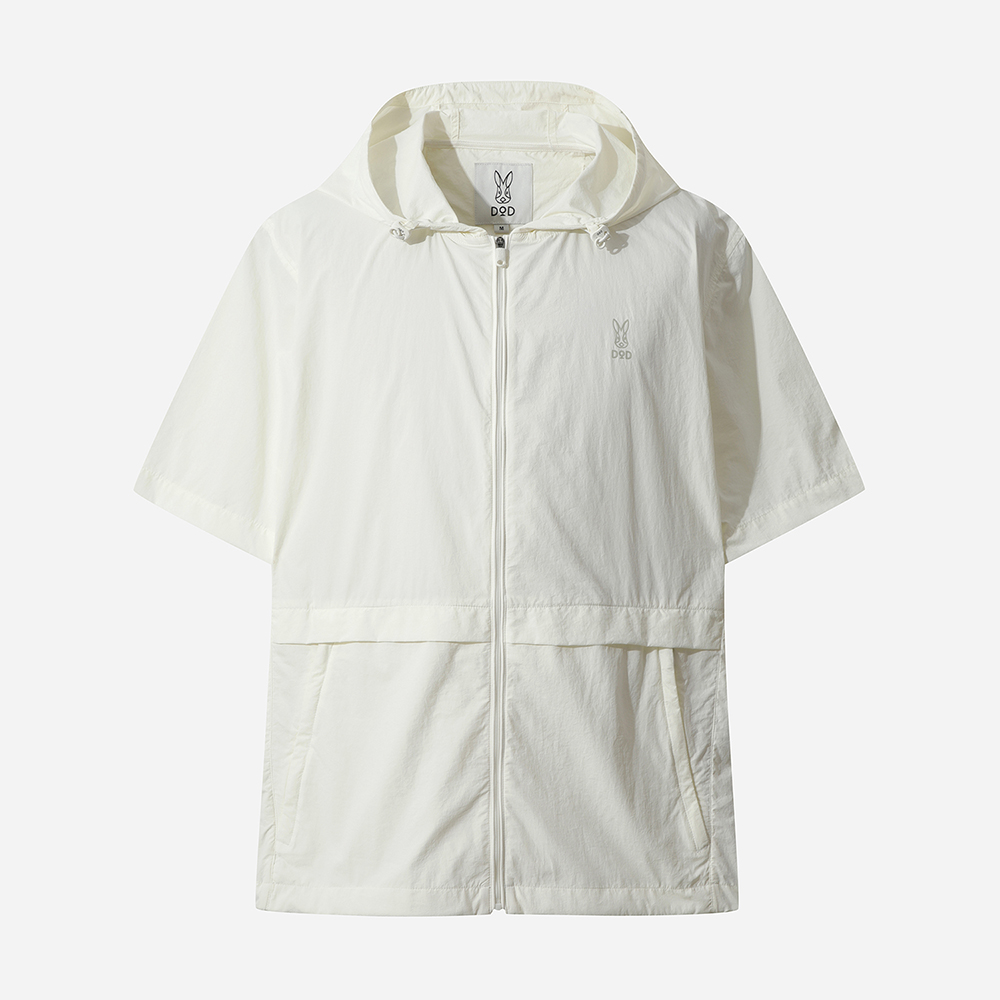 아이스웨이브 후드반팔자켓 남자(OFF WHITE 2)