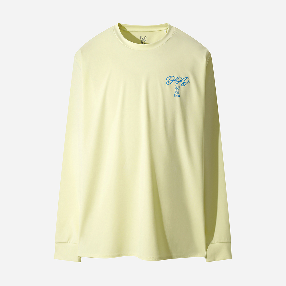 워터블 스탠다드 긴팔 티셔츠(YELLOW)