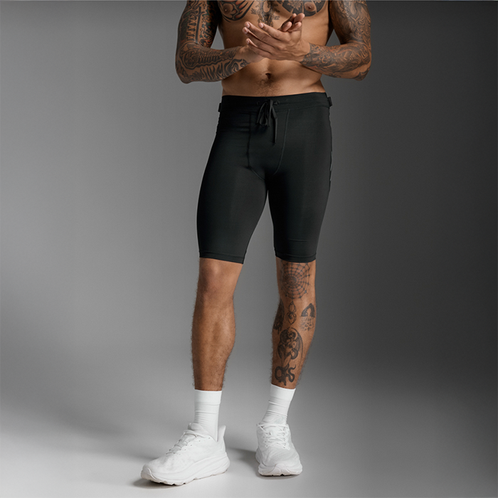 (남) 2XU 에어로 메쉬 컴프레션 쇼츠 MA7374BBLK-SRF