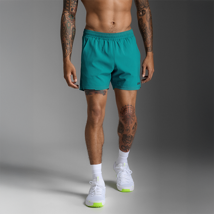 (남) 2XU 에어로 5인치 쇼츠 MR6903BSLG-BRF