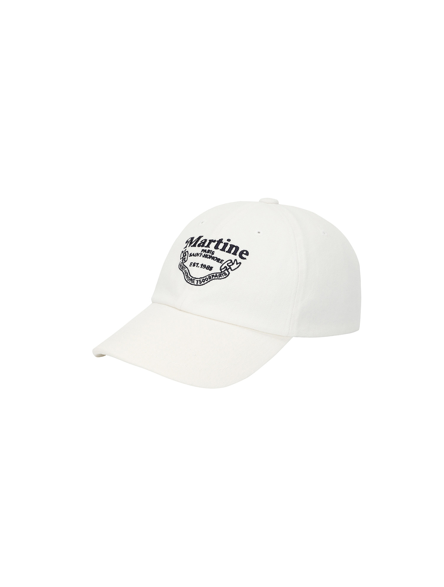 Martine logo Ball Cap_OFF-WHITE (QWAFACP30130)
