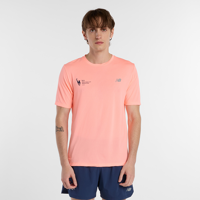 (남) 뉴발란스 뉴욕 마라톤 아슬레틱 티 NBNEF4610125