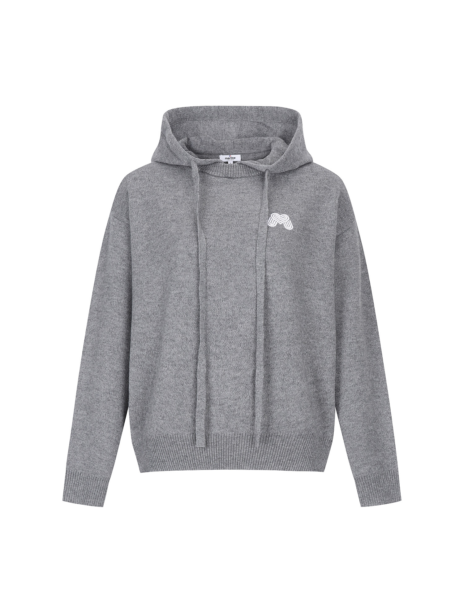 Comfort Hooded Knit_M/GRAY (QW0FTSE30136)
