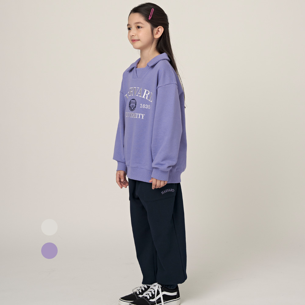 [하버드키즈]카라 변형 쭈리 셋업 B5F015