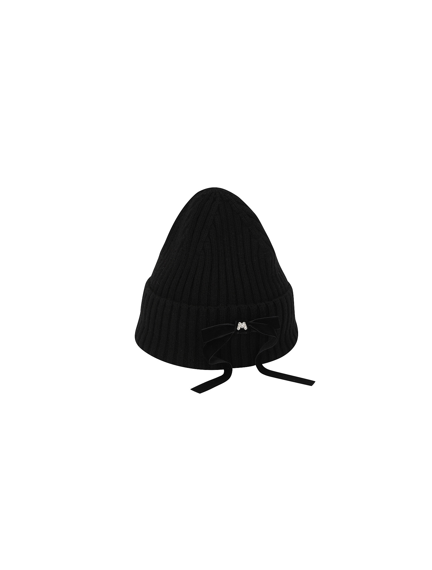 Velvet Rib Beanie_BLACK (QWAFACP40239)