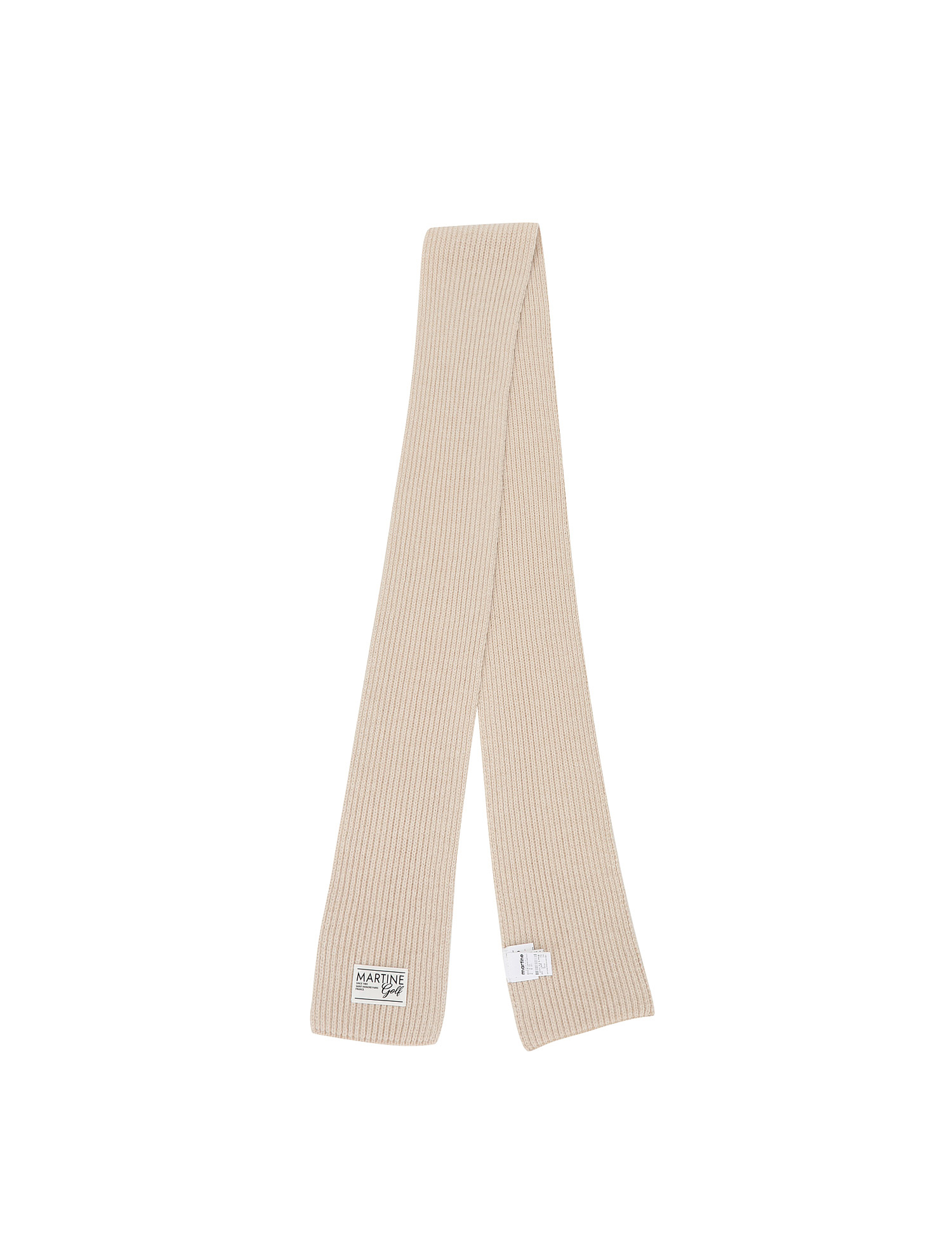 Essential Knit Muffler_BEIGE (QWAFAMF40353)