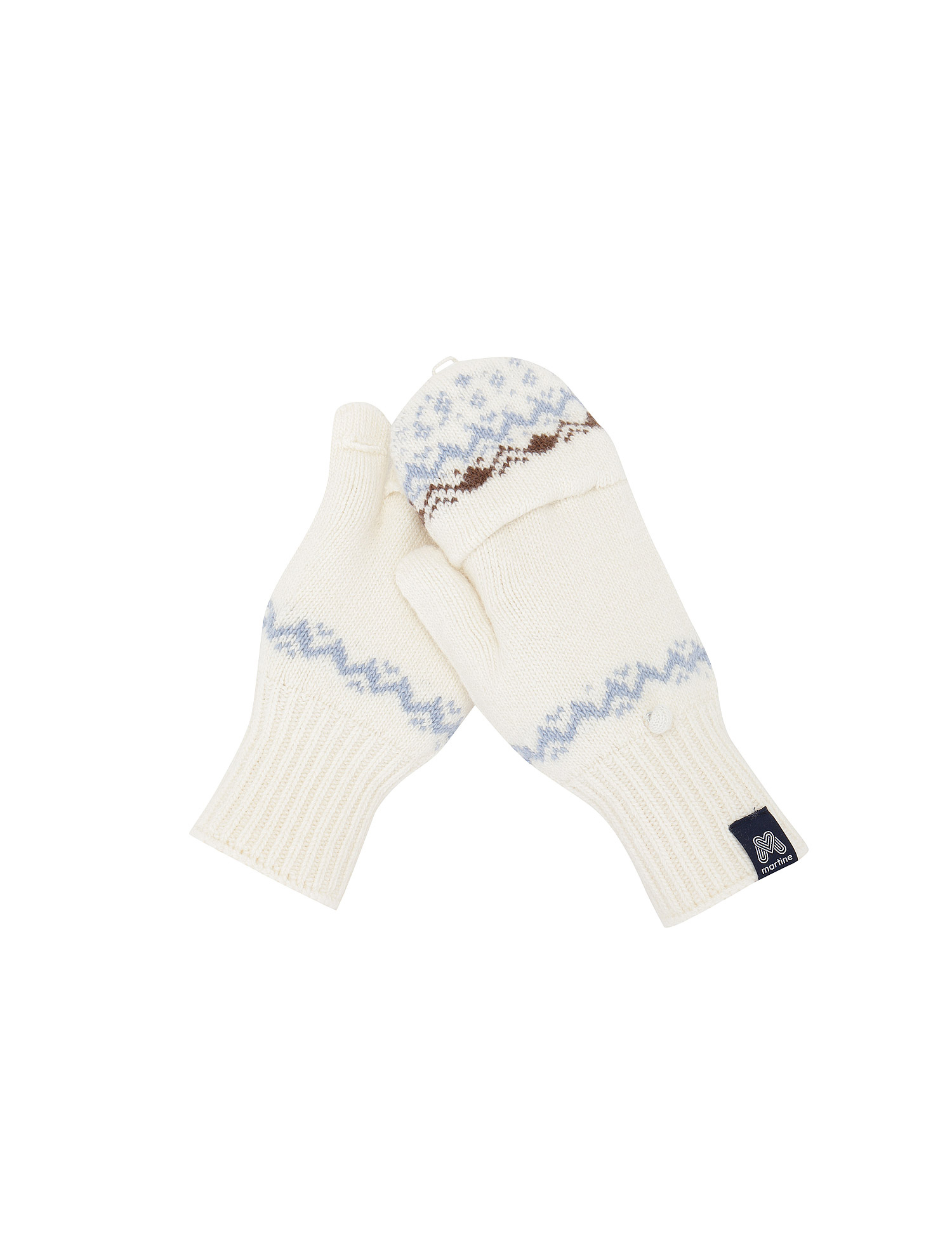 Nordic Knit Gloves_OFF-WHITE (QWAFAGL40130)
