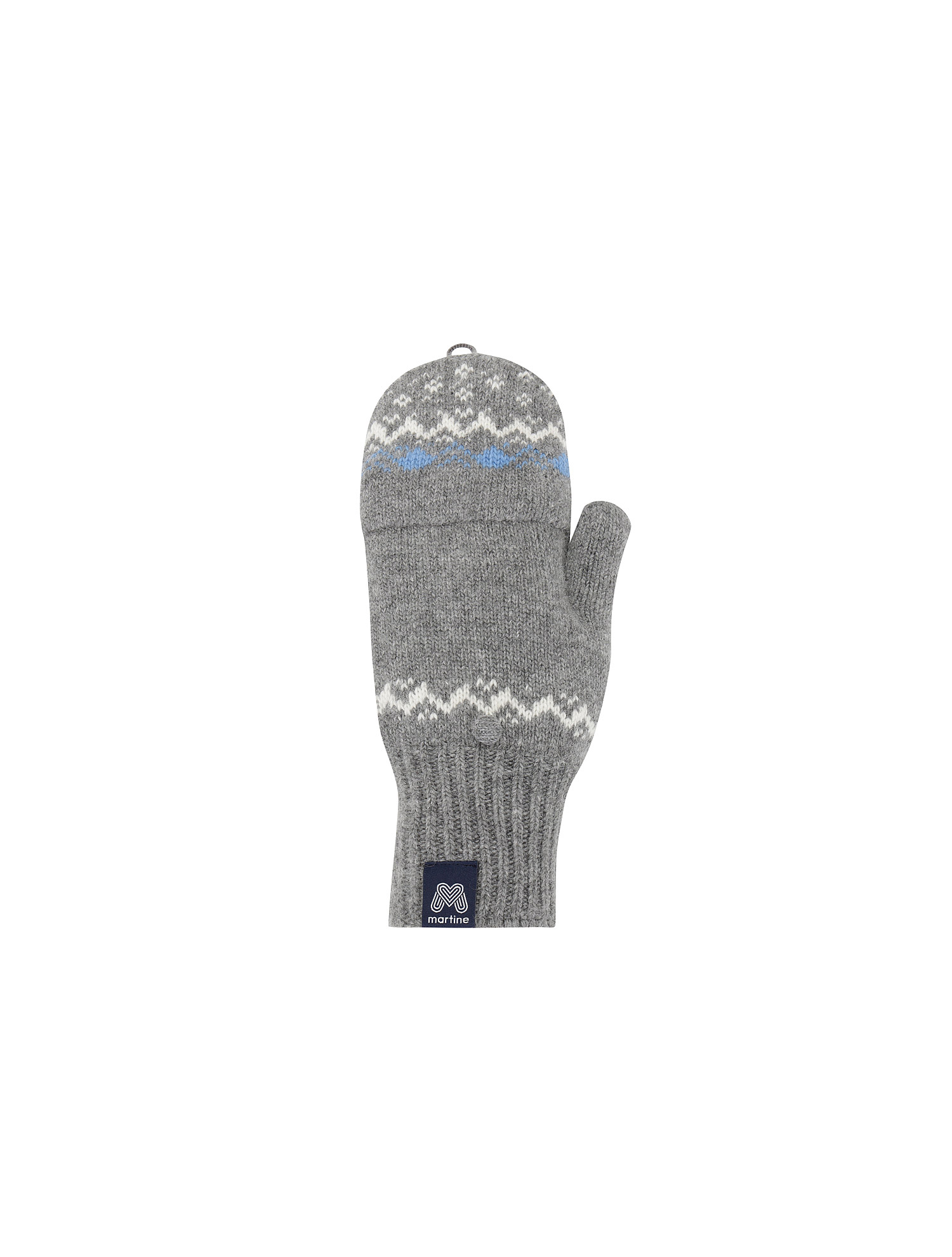 Nordic Knit Gloves_M/GRAY (QWAFAGL40136)