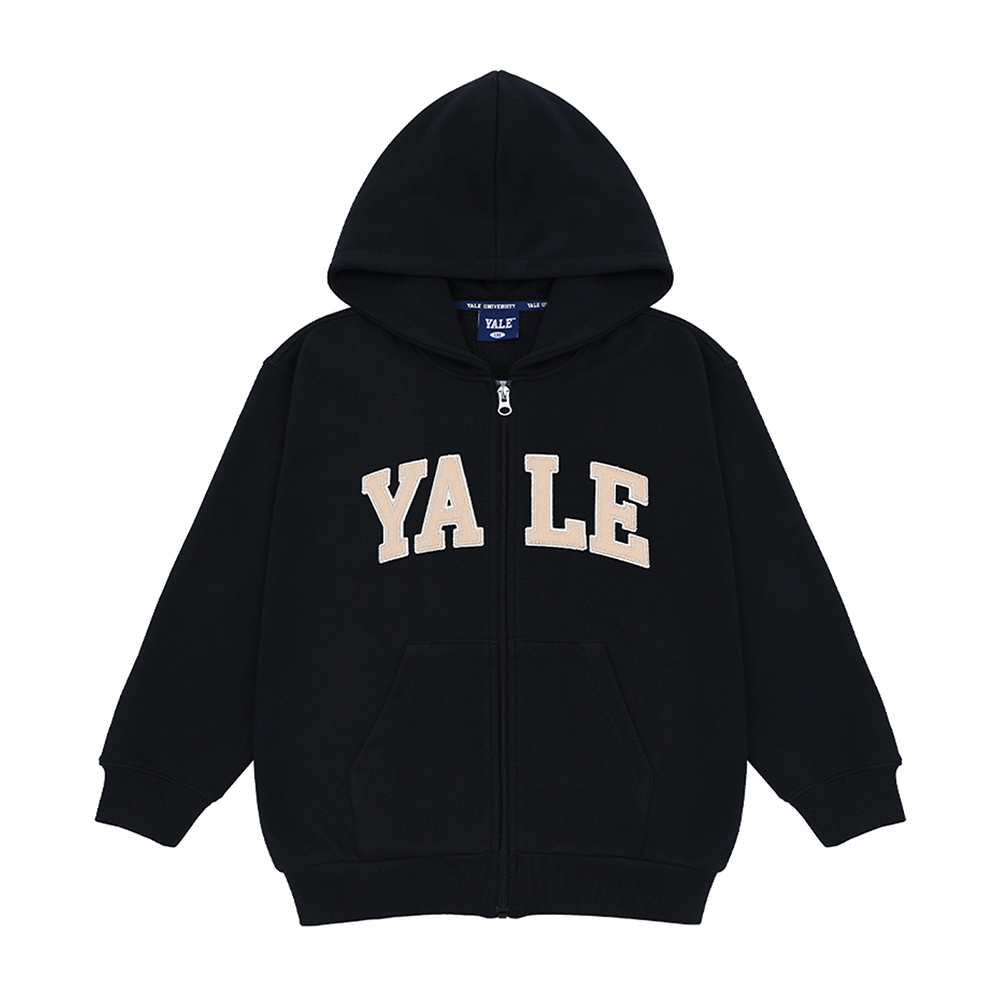 [예약판매] [30일 이후 순차출고] [YALE] 클래식 아플리케 후드 집업 A4F044