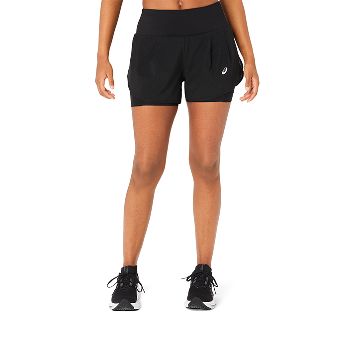 (여) 아식스 로드 2in1 3.5인치 쇼츠 2012C975-001