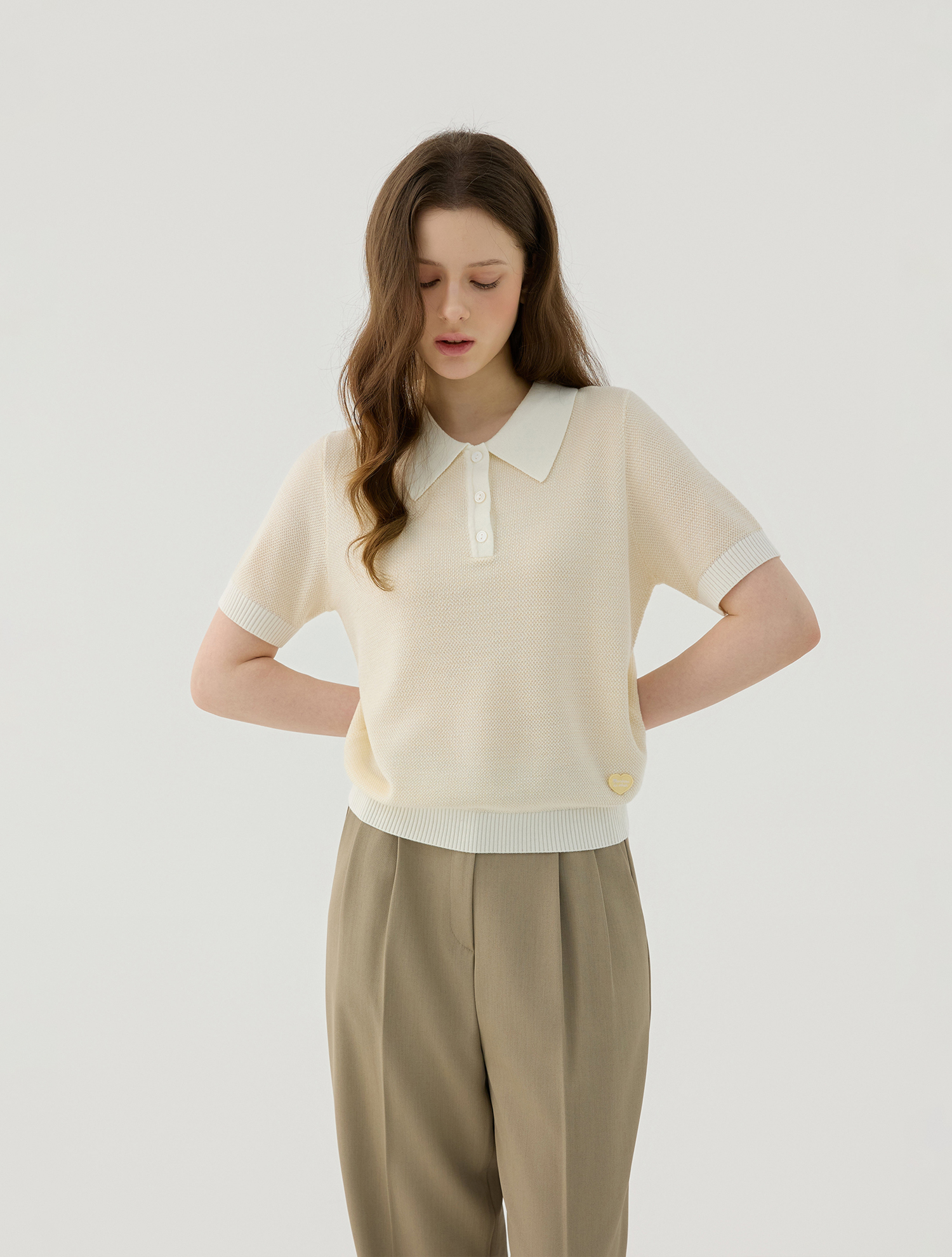 Atelier Collar Knit Pullover_BEIGE (QW0GTSY20153)