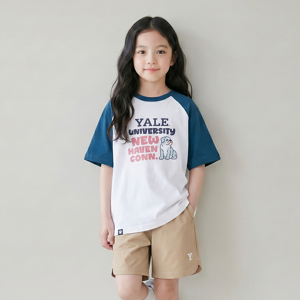 [예일키즈]예일키즈 불독스 배색 포인트 상하세트 A6M013