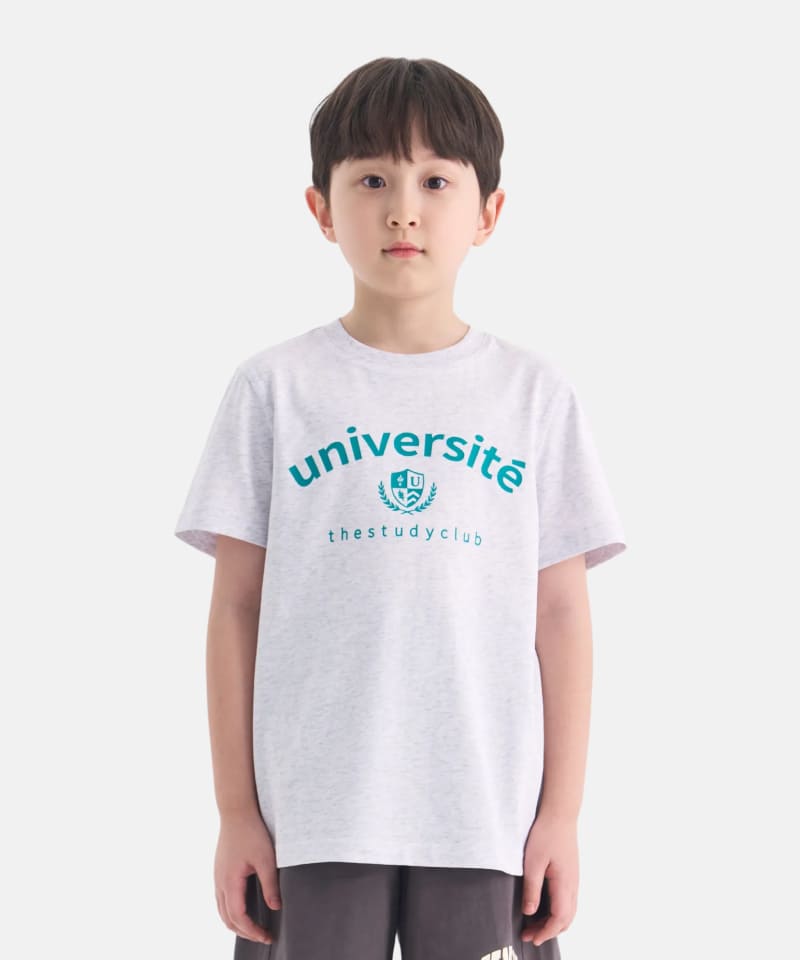 [시크릿 특가]아치 빅로고 반팔티셔츠(멜란지화이트) UV262ISS02_MWH